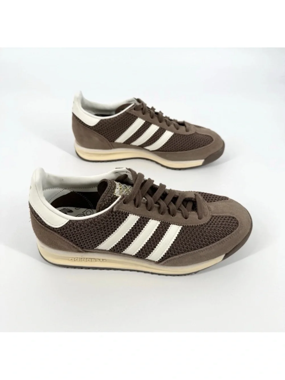 adidas SL72 RS Sneakers Mens Size 7 Brown Earth Strata Shoes JR8774